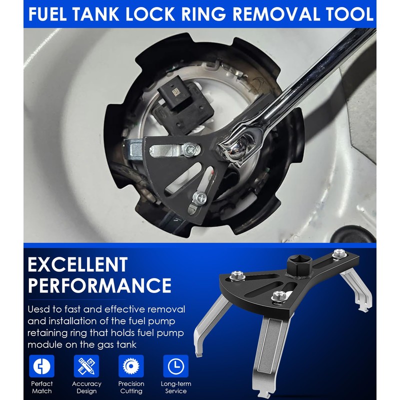 Yoursme Fuel Pump Removal Tool, Universal Fuel Tank Lock Ring