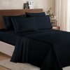 BESPOLITAN INC. 1200 Thread Count 4pc King Size Egyptian Bed