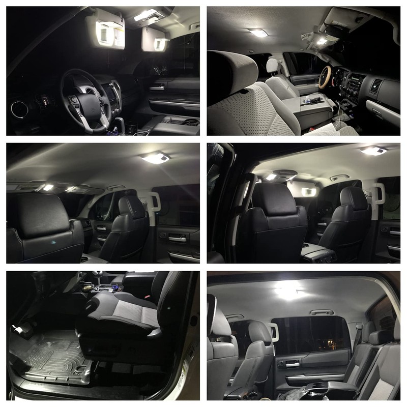 nsautolighting 11pcs Interior LED Lights Bulb Kit for Ford F150