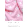Hagumaumu 1830-M-01 Gauze Blanket (M Baby 70 x 100, Strawberry