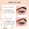 FelinWel Dual-Ended Brow Pen & Mascara - Waterproof Eyebrow Pencil