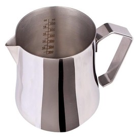 Metallurgica Motta Stainless Steel Graduated Measurement Milk Frothing Pitcher, 500 ml