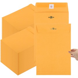 50 Pcs 10x13 Manilla Envelopes Clasp Envelope Kraft Catalog Envelope with Clasps Closure 28 lb Kraft Paper Envelope for Storing or Mailing Envelopes Home Office Business Supplies