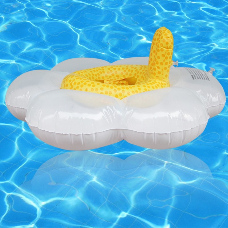 Baby Sun Flower Swimming Ring Kids Inflatable Floating Ring Swim