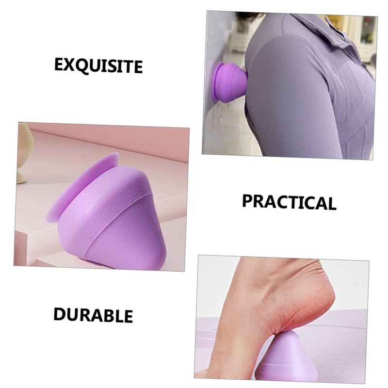 KOMBIUDA Suction Cup Massage Ball Back Neck Lumbar Spine Relief