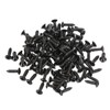 100PCS Guitar Pickguard Screws Metal Guard Plate Mounting Screw Electric