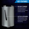 Mexco DCX90 Slotted Dry Core Drill, High-Performance Diamond Core for