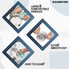 Rainspire Can Opener Manual Handheld Strong Manual Can Opener Smooth