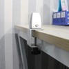 WyldSenc 2 x Desk Divider Clamp Alloy Screen Clip Desktop