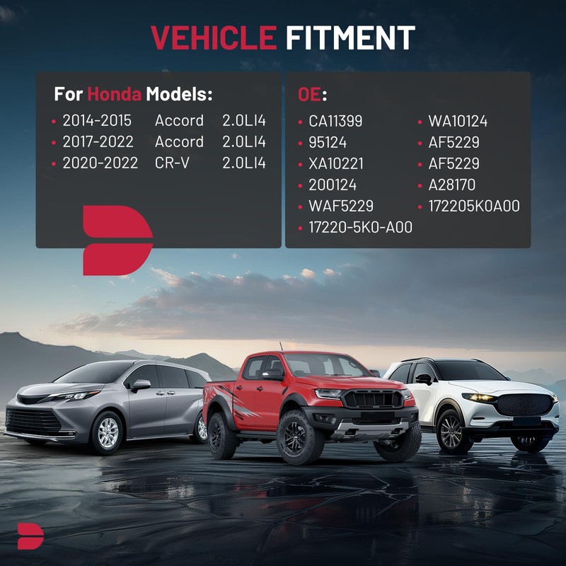 BDFHYK Engine Air Filter CA11399 IS10053