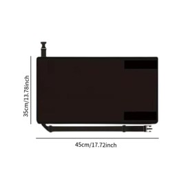 perfeclan Kids Airplane Seat Extender, Toddlers Travel Bed Baby Airplane Travel Accessories, Foot Rest Hammock for Sitting, Playing