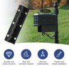 Mailbox Door Hinge Size 6 Screw Holes Replacement for Imperial