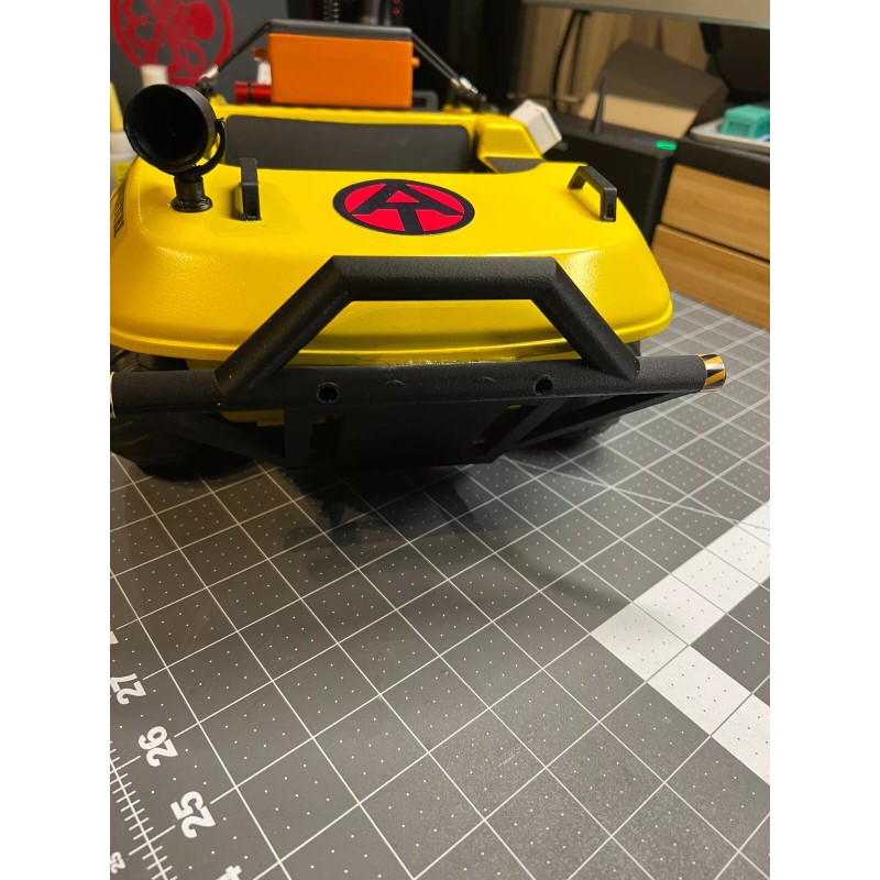 3D Printed Gi Joe Adventure Team ATV Front Bumper Bar-Pls