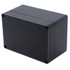 Otdorpatio Project Box IP65 Waterproof Junction Box ABS Plastic Black