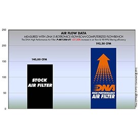 DNA High Performance Air Filter Compatible for Smart Forfour 1.5L (04-06) PN: P-MI1506-01