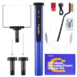 Caydo Cordless Foam Cutter, Hot Wire Foam Cutter, Portable Electric Styrofoam Cutter for Sculpting, Model Making, DIY Foam Crafts, High Power, Fast Heating