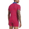 Landofgenie Onesie Pyjamas Men's Short Sleeve Cotton Romper One Piece