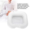 Cómodo lavabo inflable para champú, lavabo inflable de PVC para