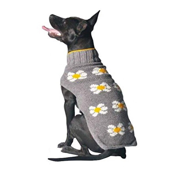 Chilly Dog Daisy Dog Sweater, Medium