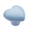 NAKUPENDA Pack of 6 Furniture Knobs Heart Shape Ceramic Cabinet
