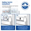 VIOKS Bottle Holder Replacement for Bosch Fridge Bottle Holder 00791396