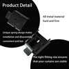 Lihopefe Universal Replacement for Roller Shade Metal Mounting Brackets Roller