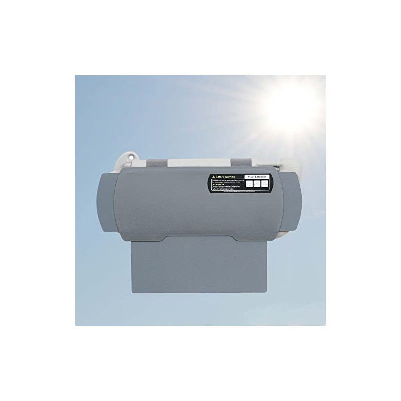 Car Visor Sunshade Extender, Window Shade, Anti-Glare Sun Blocker for