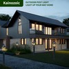 Kainozoic Outdoor Post Lights Fixture Anti-Rust Lamp Post Light Fixture