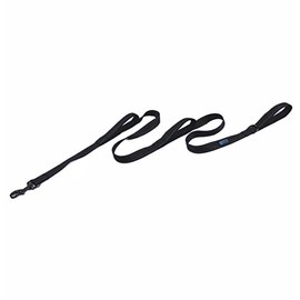 Max and Neo Triple Handle Traffic Dog Leash - Reflective, Donates to Dog Rescue (Black)