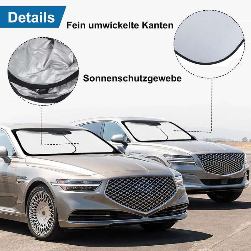 Car Parasol, Foldable Car Sun Shade Baby, Universal Front Windscreen