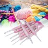 8Pcs Crochet Hook Set, Ergonomic Soft Grip Crochet Handles Yarn