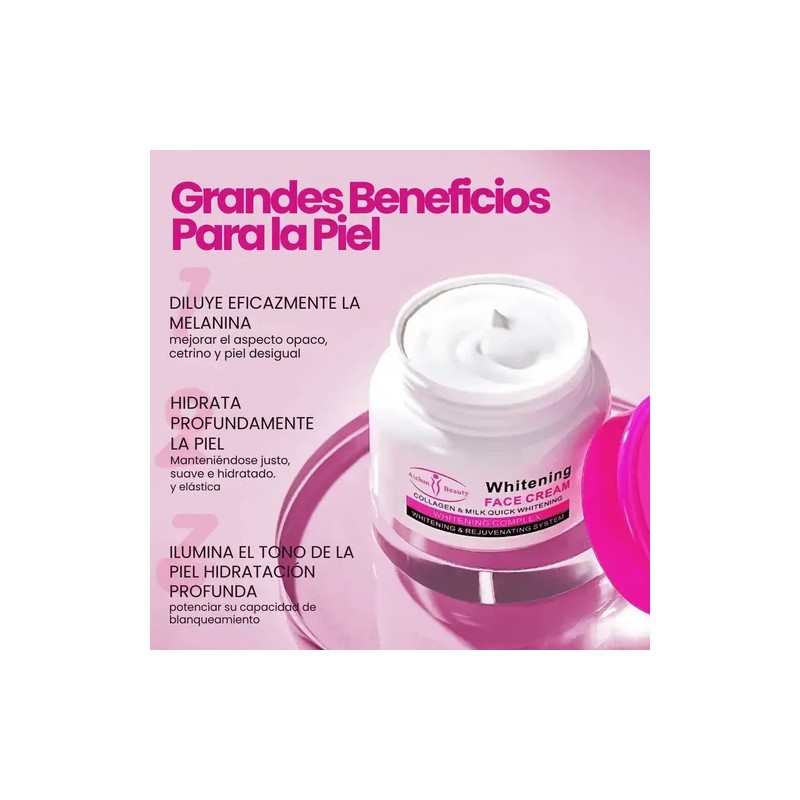 Aichun crema facial aclarante con niacinamida, elimina manchas oscuras