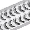 Clear Band Eyelashes, Fox Eyelashes, 3D Artificial Eyelashes, Russian False