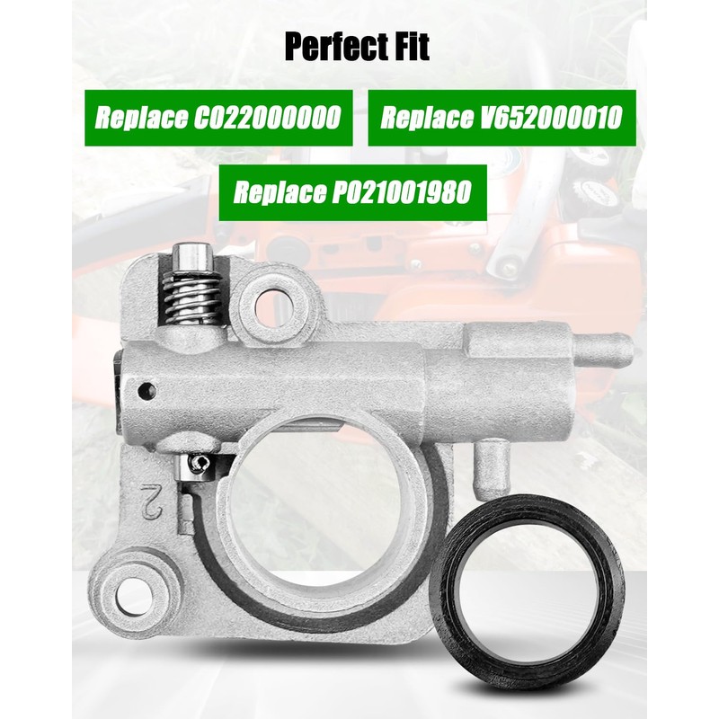 AUGREX Auto Oiler Assembly Oil Pump Fit for Echo CS-330MX4