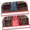 Healeved 8pcs Drawstring Storage Bags Multi Purpose Jewelry Pouches for