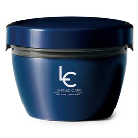 LANTUS Cafe Bowl HLB-CD800 A3256 Thermal Insulated Lunch Jar, 27.1 fl oz (800 ml), Navy