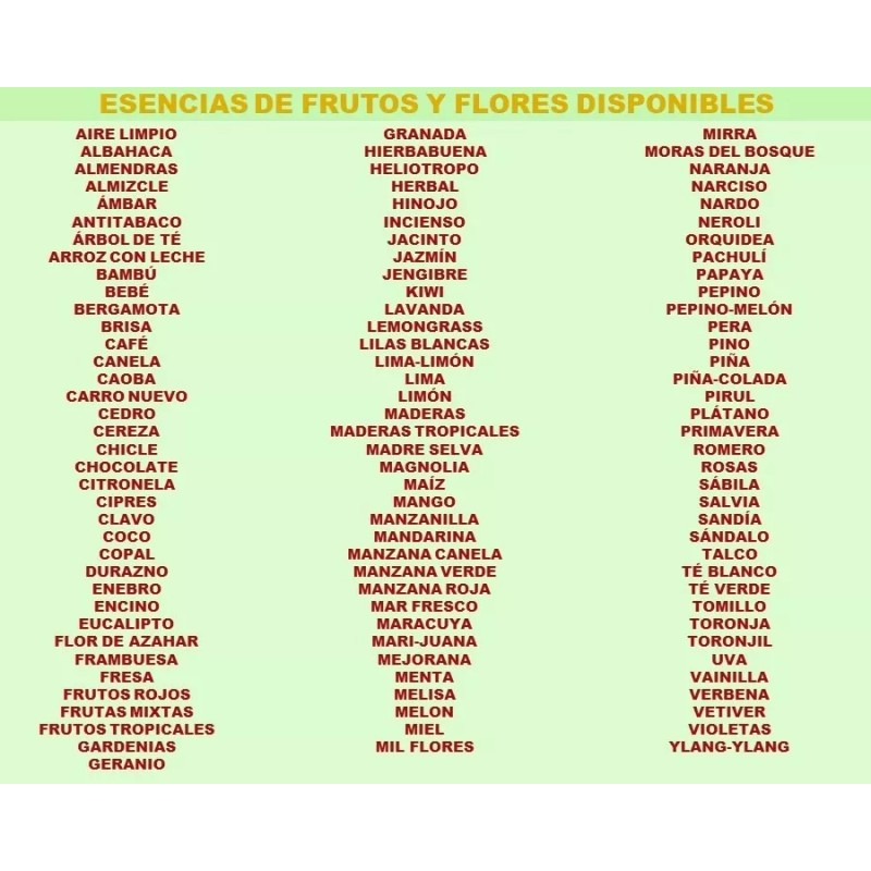 La Perfumm Esencias Aromáticas Aceite Humidificador Aromaterapia 40gr