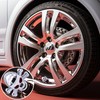 MEAJOO 4PCS Skull Style Tire Valve Stem Caps, with Rubber