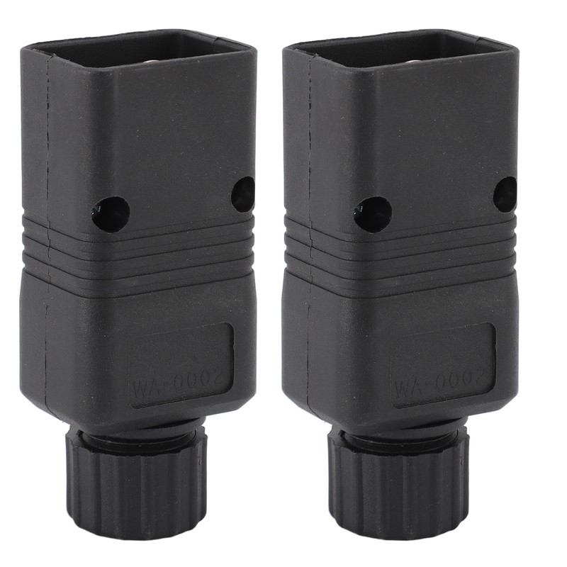 2pcs IEC320 C20 Power Socket Adapter Receptacle Connector Copper PVC