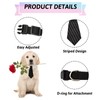 HACRAHO Dog Collar, 1 Pack Wedding Dog Tie Collar Adjustable