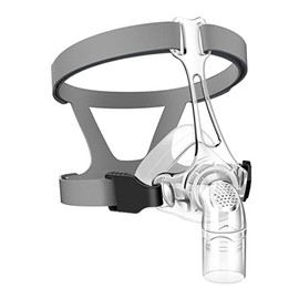 Cushion-Flex TM Nasal CPAP Mask Sleep Apnea - CPAP Nasal Pillows - Includes Headgear, Frame, Elbows and Soft Sleeve - Reusable CPAP Supplies