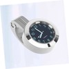 JECOMPRIS 1.25 Inch Motorcycle Handlebar Clock Waterproof Aluminum Digital Car