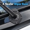 Silicone Windshield Wiper Base Covers for Blocking Leaves and Debris