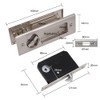 HOCONNIE Handle for Door Lock Door Handle Sets Pocket Door