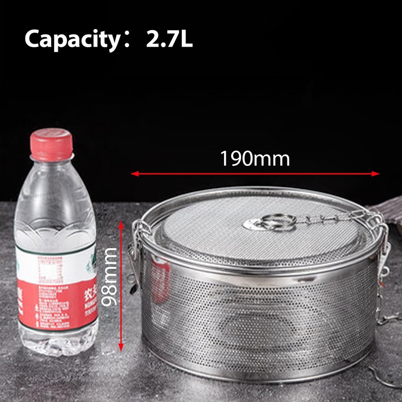 Tissting Tea Strainer Spice Strainer 19 cm 2.7 L Stainless