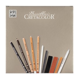 CRETACOLOR 400 63 Set Brown 25-Piece