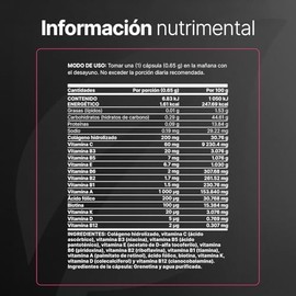 B Life Multivitamínico para Mujer con Biotina y Colágeno 100 cápsulas