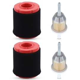 Atunee 2pcs 937-05066 Air Filter for MTD 547cc Engine 4X90HU 4X90HUA 8X90KU 8X90KUB 8X90ZU 8X90ZUA 9X90HU 9X90HUA AX90HU AX90HUA AX90HUB with Fuel Filter