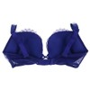 Victoria's Secret Bombshell Add 2 Cups Rhinestone Straps Bra (Navy,