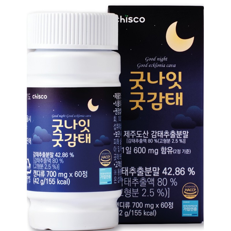 chisco [3 Bottles] Good Night Good Gamtae Jeju Comfortable Night